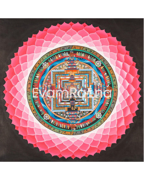 Kalachakra Mandala Thangka 