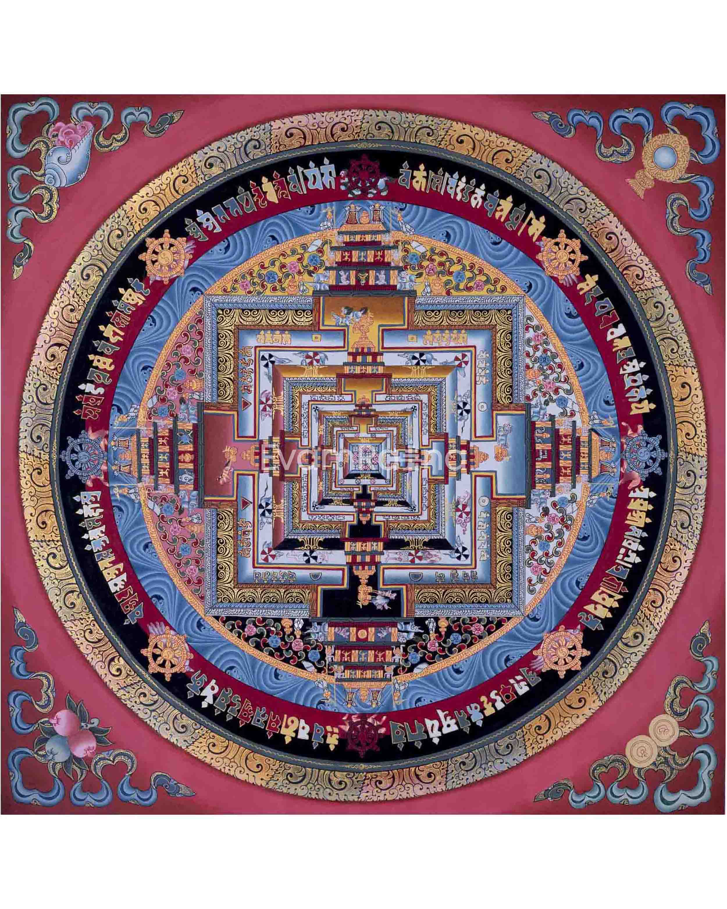 Kalachakra Mandala Thangka