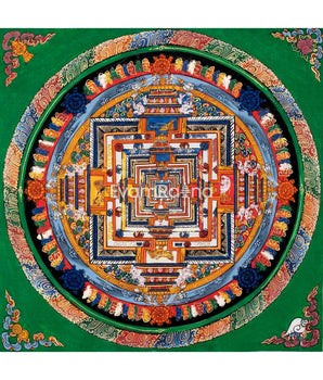 Kalachakra Mandala Thangka