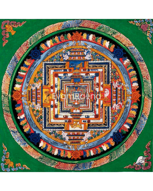 Kalachakra Mandala Thangka