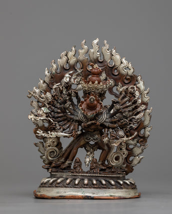 Miniature Kalachakra Statue