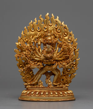 Kalachakra Symbol Statue