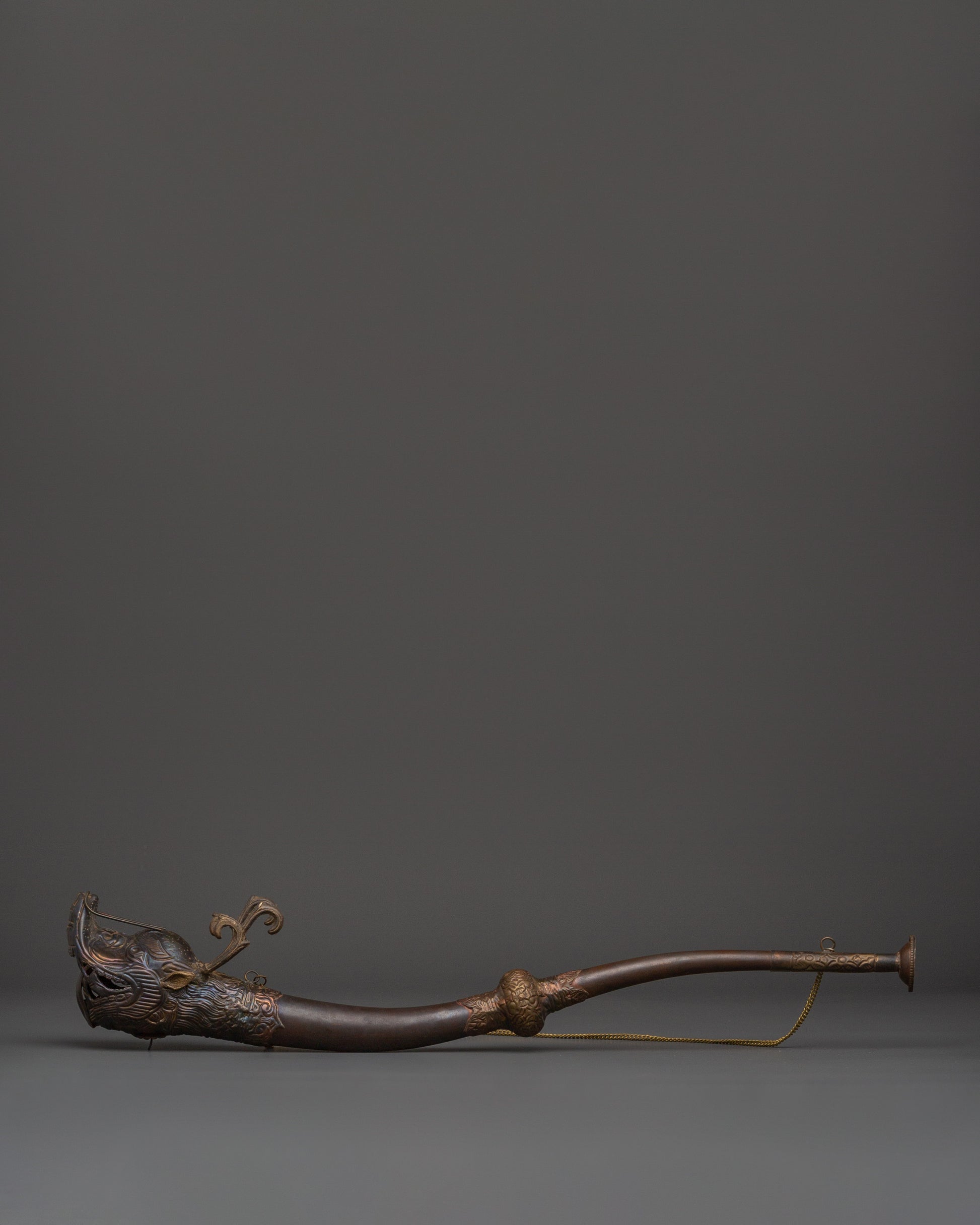 Antique-Finish Brass Kangling