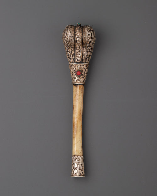 Handcrafted Traditional Tibetan Kangling | Sacred Buddhist Ritual Tool