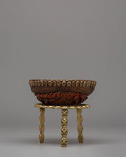 Kapala Scull Cup With Brass Stand