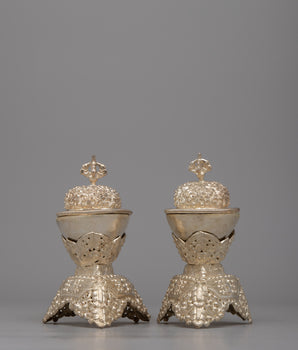 Tibet Kapala Skull Set
