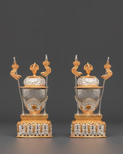 Handmade Silver Plated Kapala