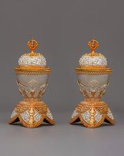 HandMade Skull Cup Kapala Set