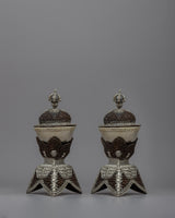 Tibetan Kapala Skull 