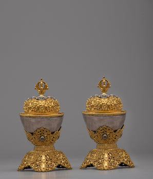 Buddhistische Kapala Set