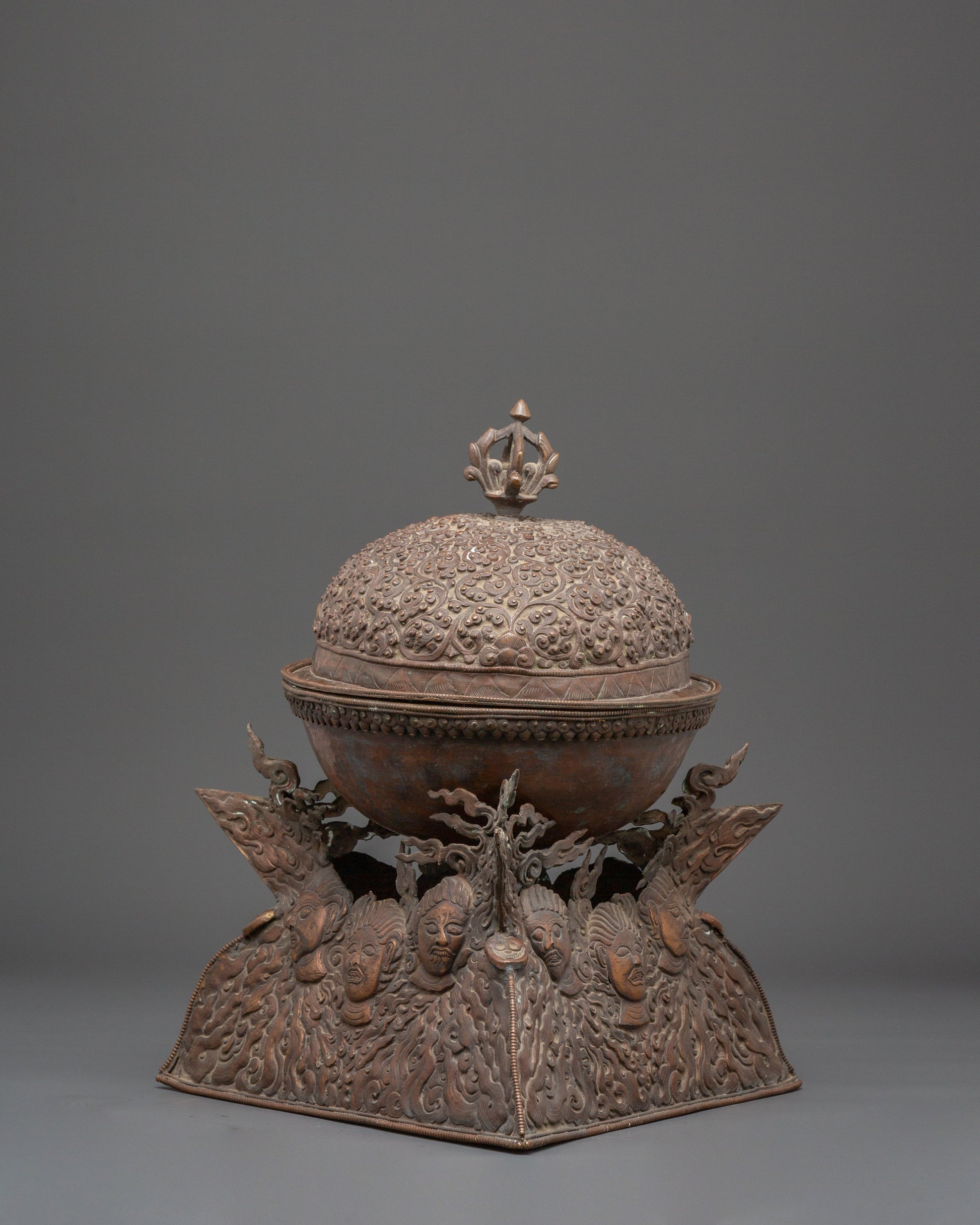 Copper Ritual Kapala