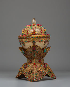 Sacred Kapala Ritual Offering Cup