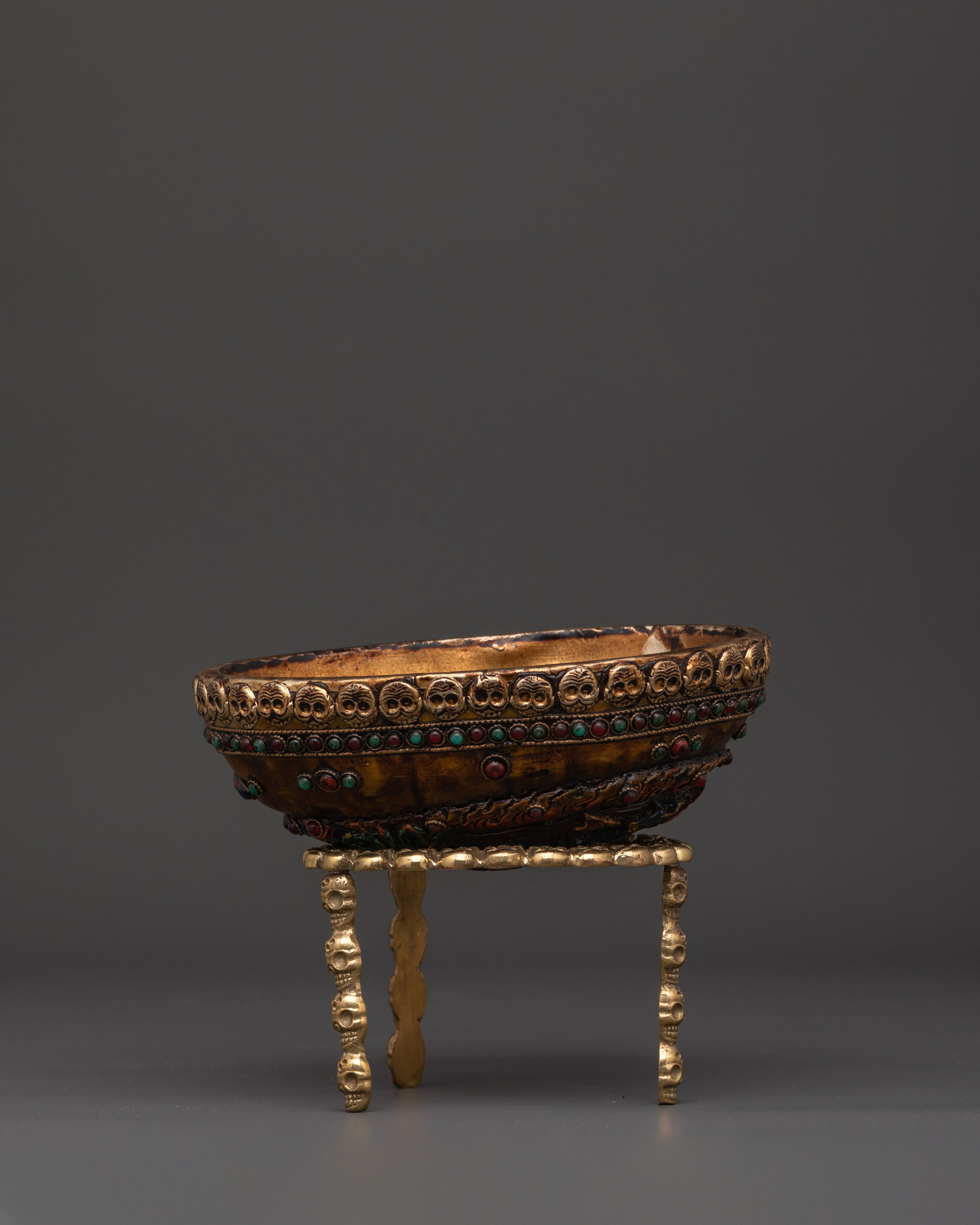 Handcrafted Tibetan Kapala