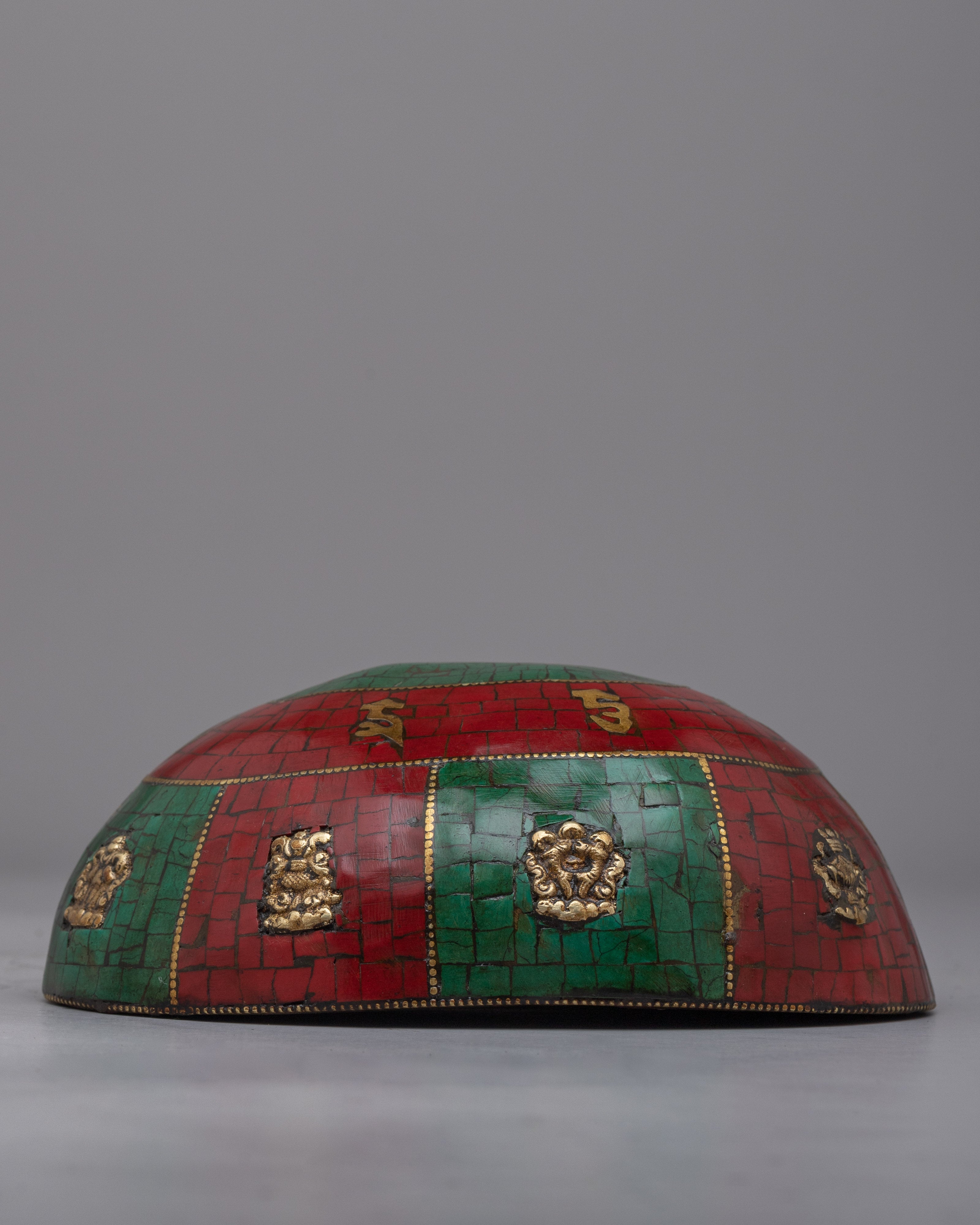 Ornate Kapala Bowl