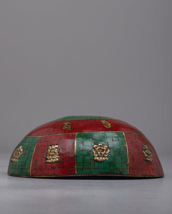 Ornate Kapala Bowl