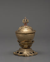 Brass Kapala Skull Cup Set