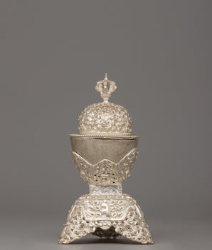 Buddhist Ritual Item Kapala Set