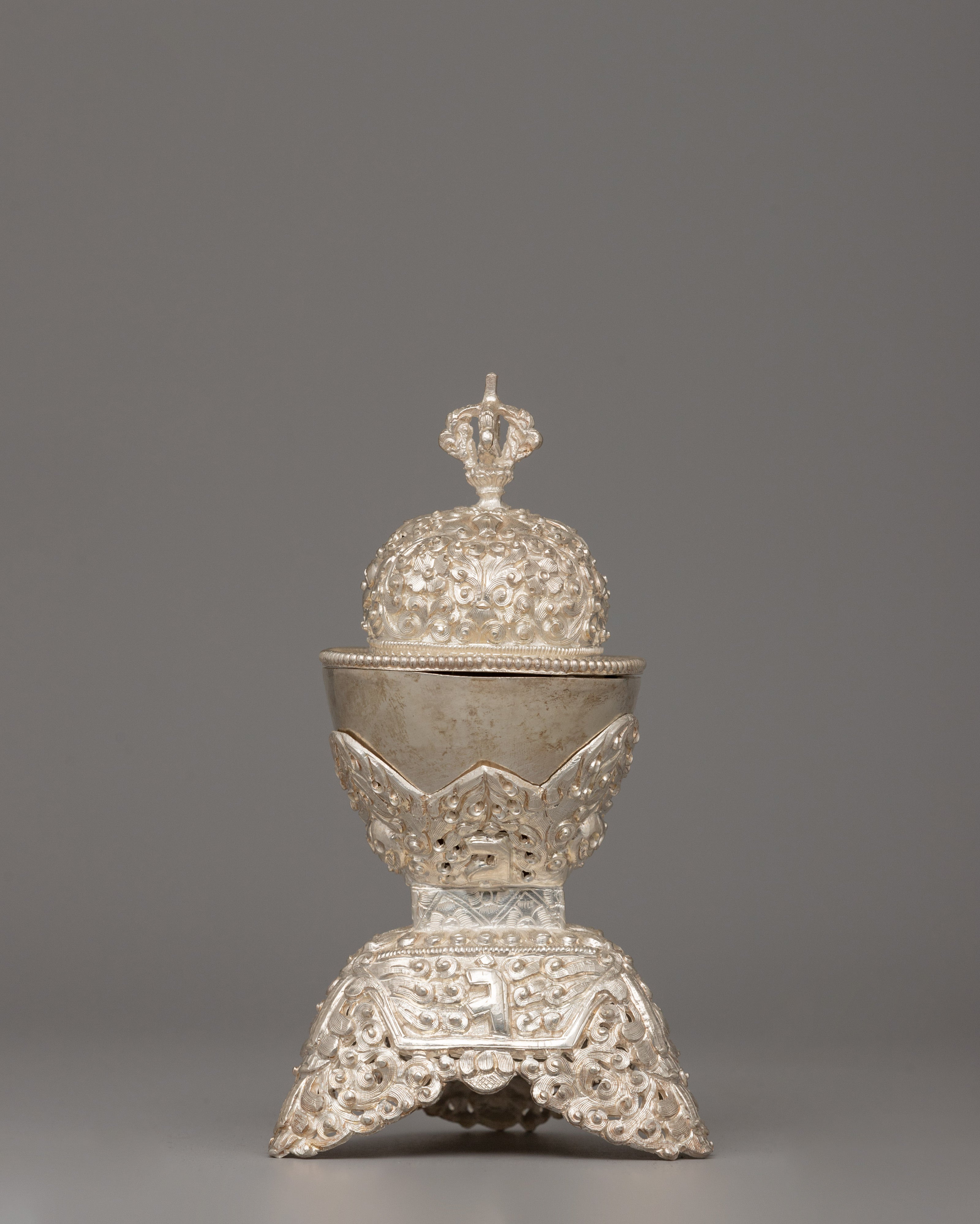 Buddhist Ritual Item Kapala Set