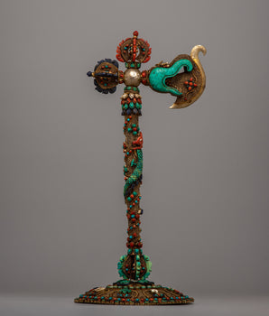 Tibetan Silver Axe 