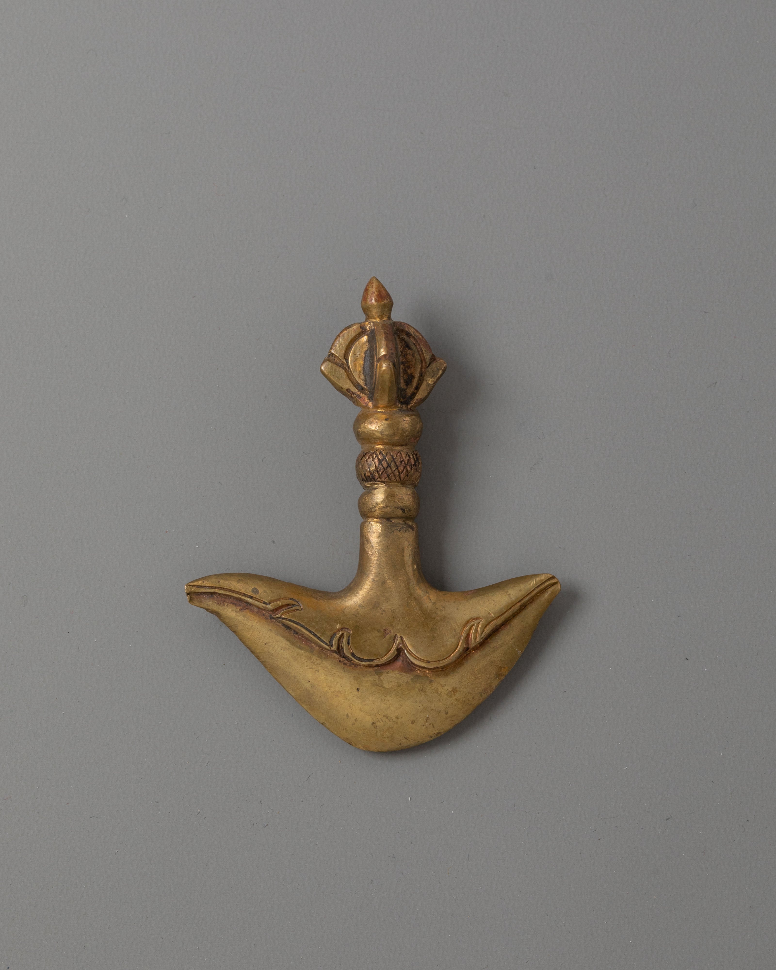 Tibetan Kartika Knife for Ritual Use