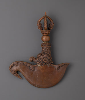 Traditional Kartila knife | Handcrafted Oxidized Copper Masterpiece