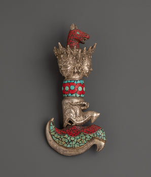 Wrathful deity Kartika knife
