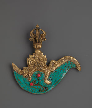 Tibetan Brass Kartika Knife