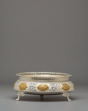 Silver plated Urli Bowl