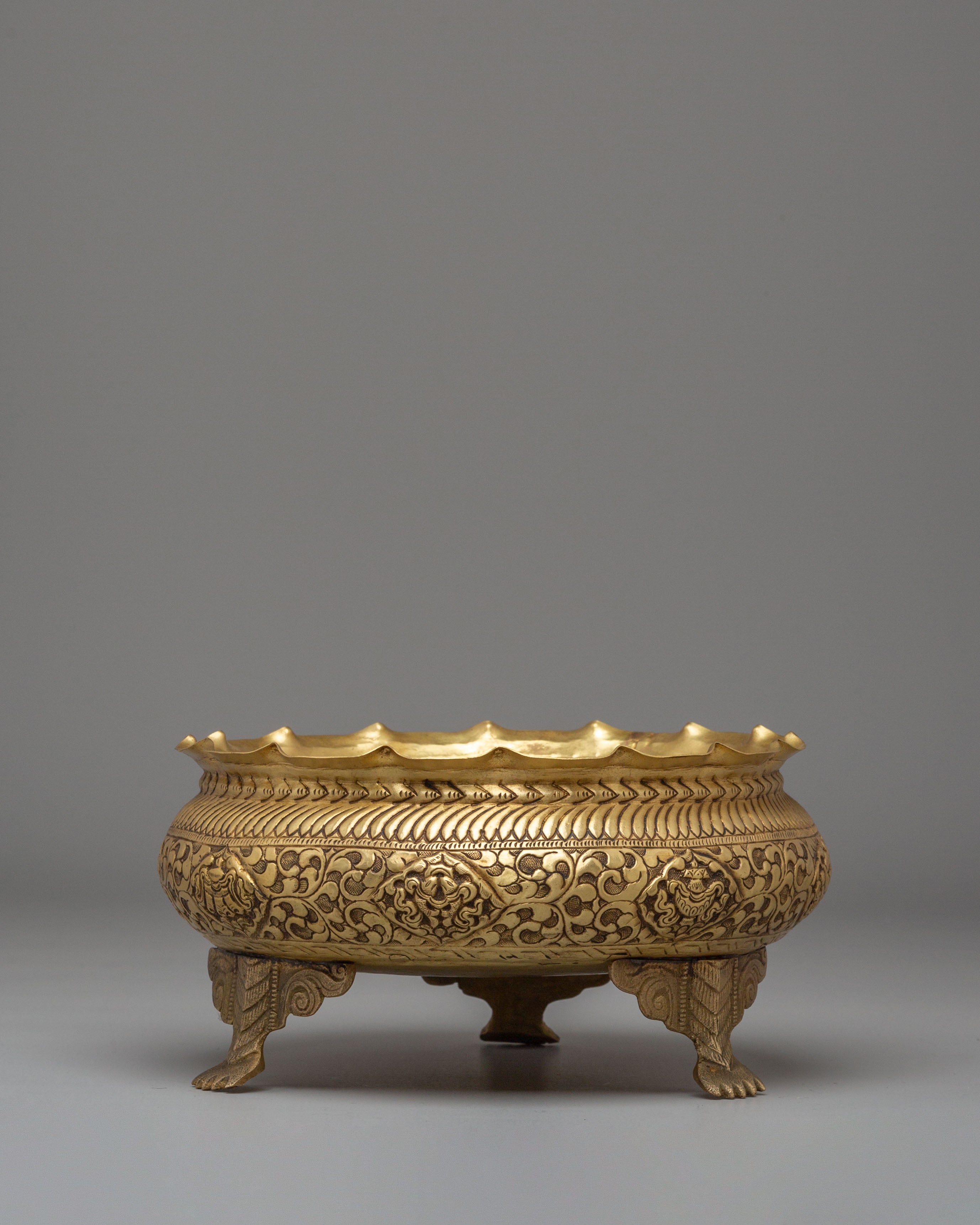 Handmade Tibetan Urli Bowl