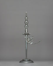 Iron Khatvanga for Tibetan Buddhist |  Sacred Vajrayana Ritual Staff