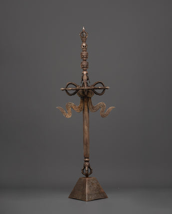 Khatvanga Buddhist Ritual Staff