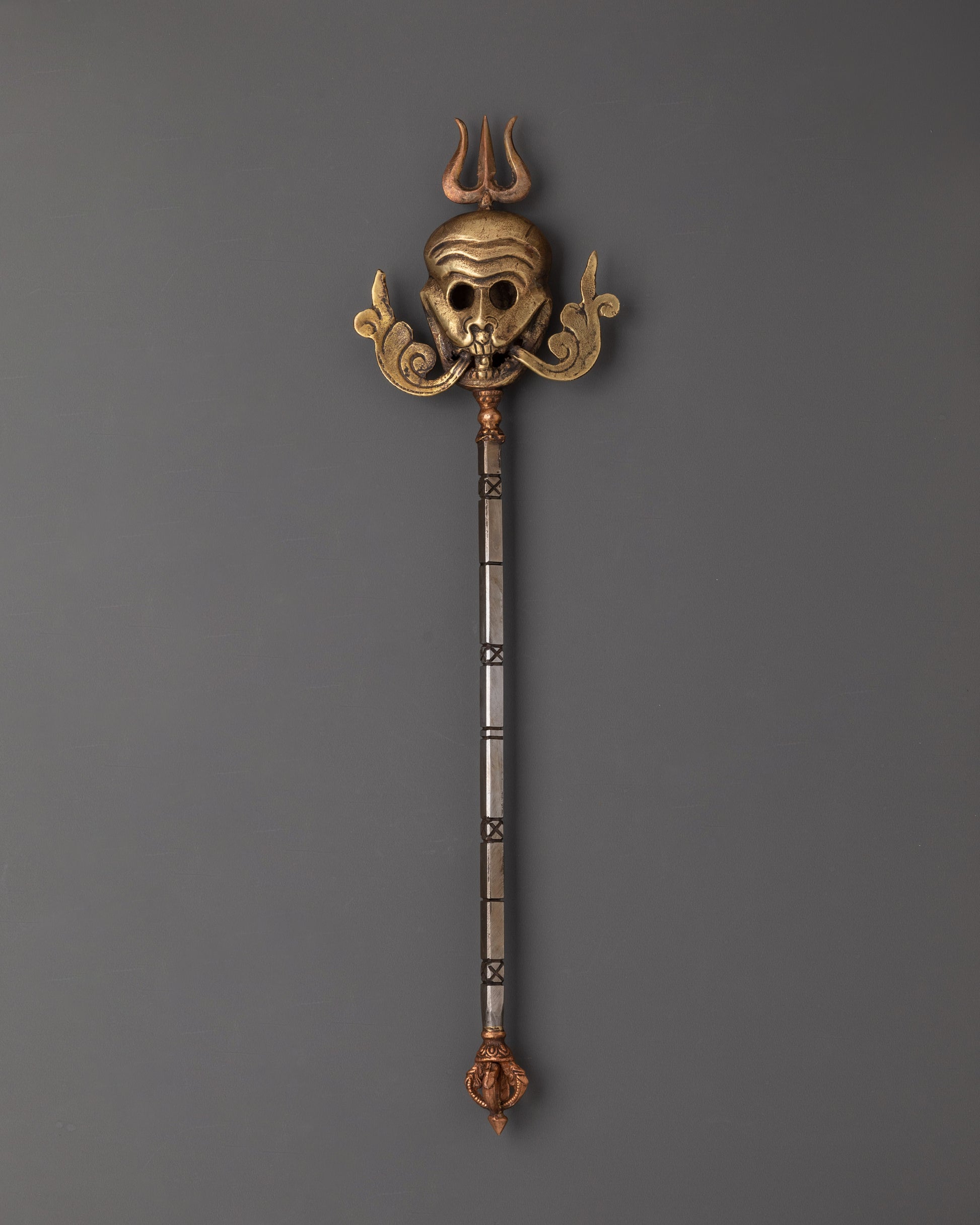 Tibetan Khatvanga Ritual Staff