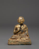 Buddhist Master Khedrup Je Statue