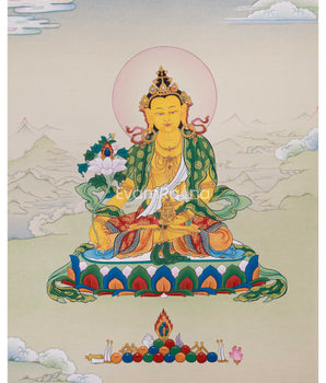Kshitigarbha: Bodhisattva Thangka