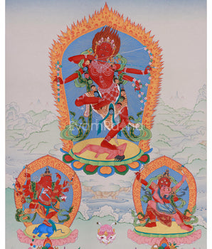 Sacred Dakini Kurukulla Thangka