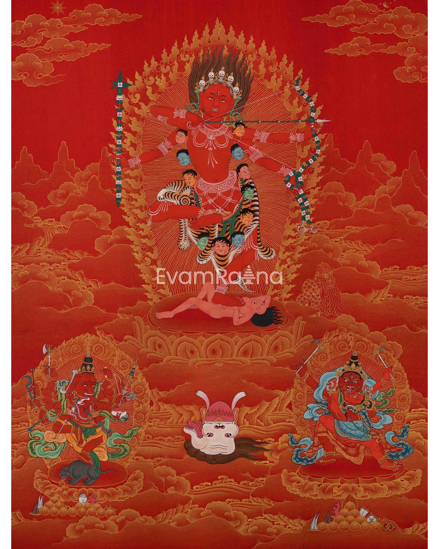 Kurukulle Sadhana Thangka