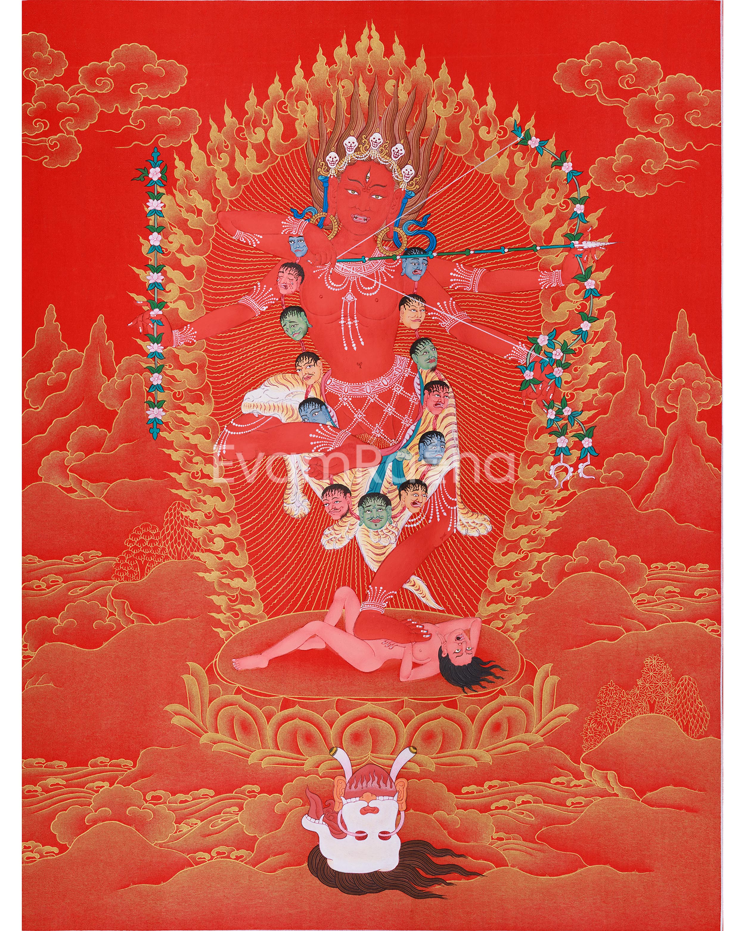 Goddess Kurukulla Thangka