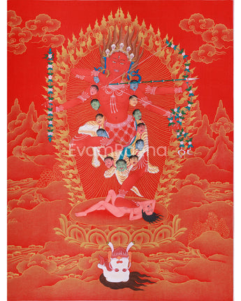 Goddess Kurukulla Thangka