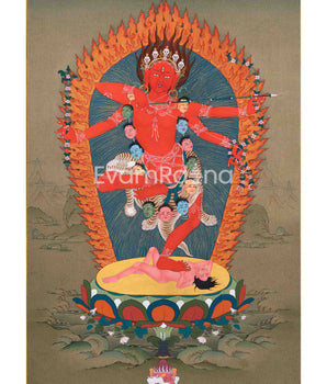 Traditional Kurkulla Thangka 