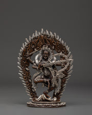 Silver Plated Statue of Kurukulla