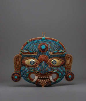 Nepali lakhe mask