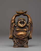 Handcrafted Laughing Buddha Statue