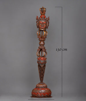 Copper Phurba Dagger | Embody the Wrathful Deity's Vigilance