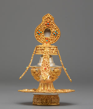 Handcrafted Life Vase Copper Art