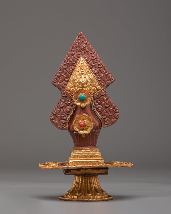 Traditional Buddhist Long Life Vase | Buddhist Copper Vase