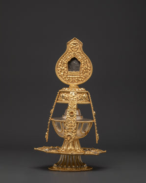 traditional copper body life vase