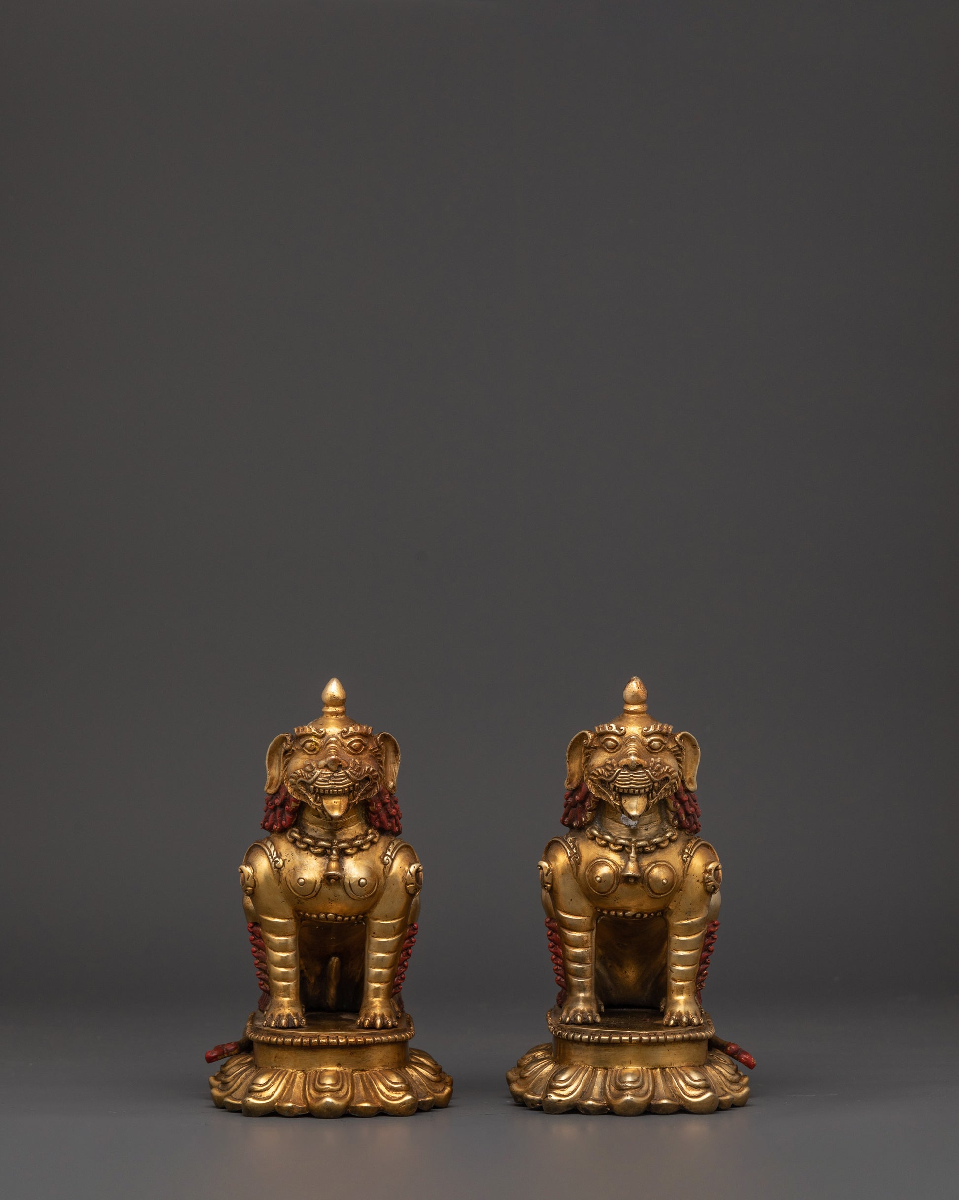 handcrafted-copper-lion-set