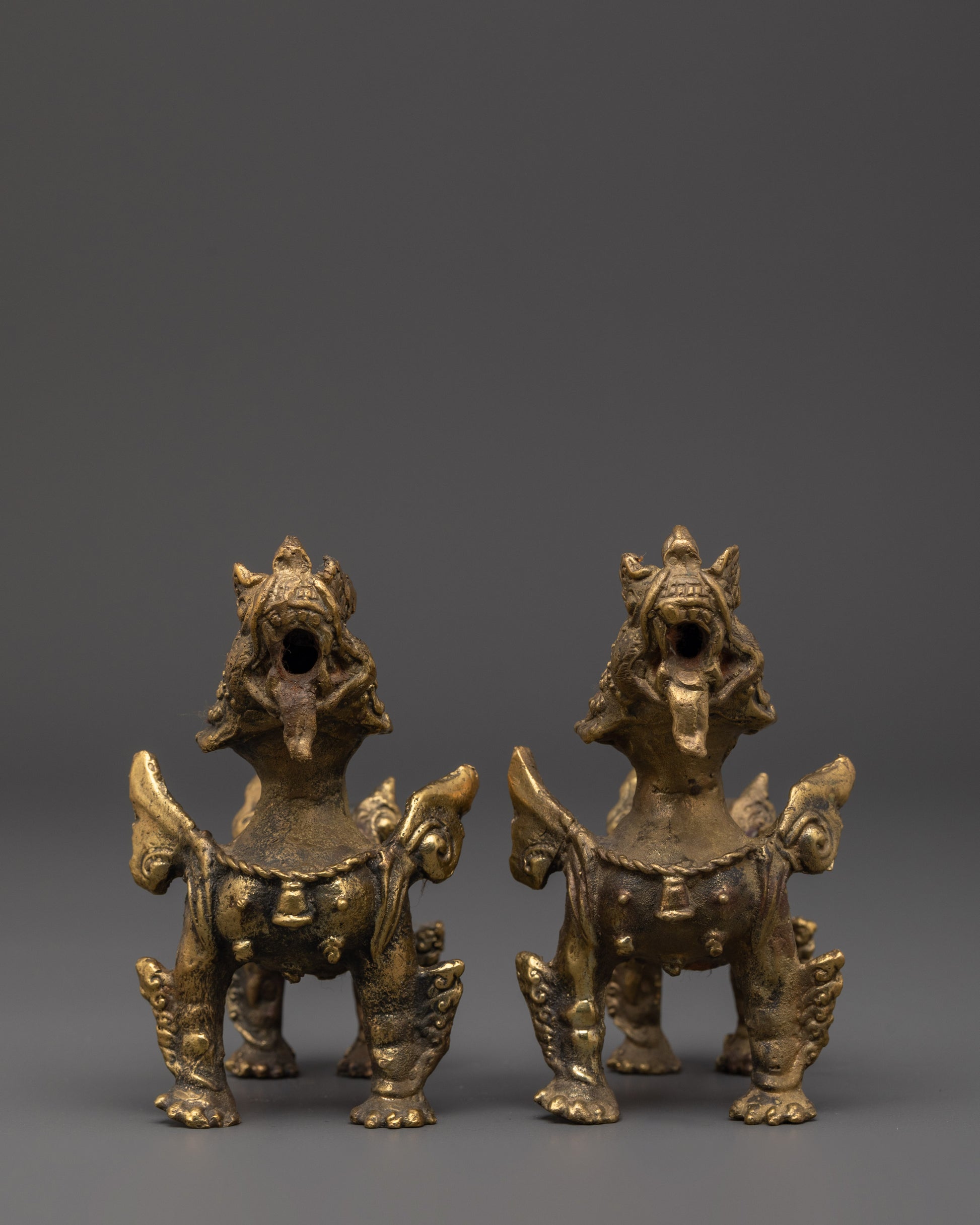 Buddhist Altar Lion Set 