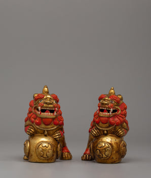 Handicrafted Foo Dog Lion