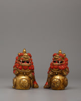 Handicrafted Foo Dog Lion